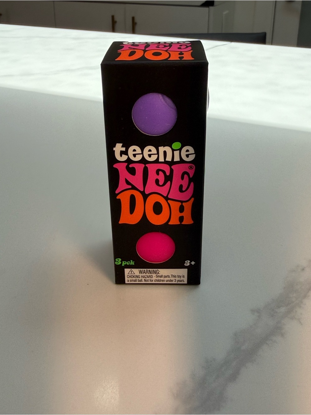 NeeDoh 3-Pack - Purple, Green, Pink